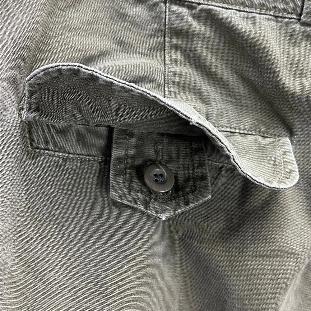 Vintage Banana Republic Civilian Reserve Cargo Pants Army Green Mens 31 80s 90s